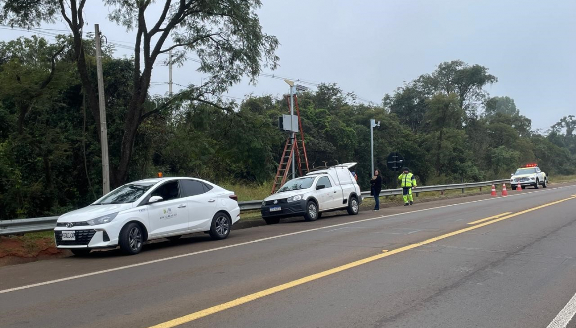 Em São Carlos, Ipem-SP verifica radares na rodovia SPA-149/215
